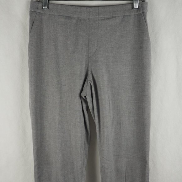 Uniqlo Pant Slacks Polyester Gray M Waist 28-29in - Picture 2 of 8